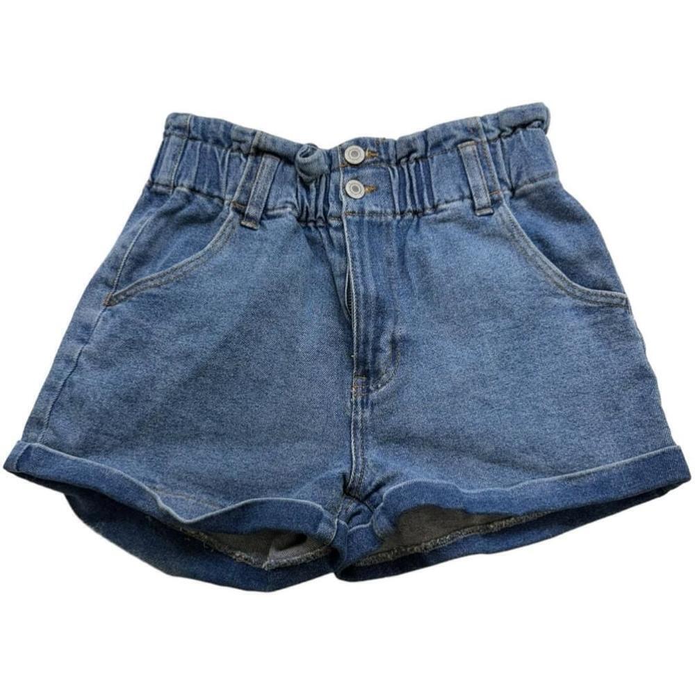 SO relaxed mom short high rise blue jean shorts size 5 27 waist